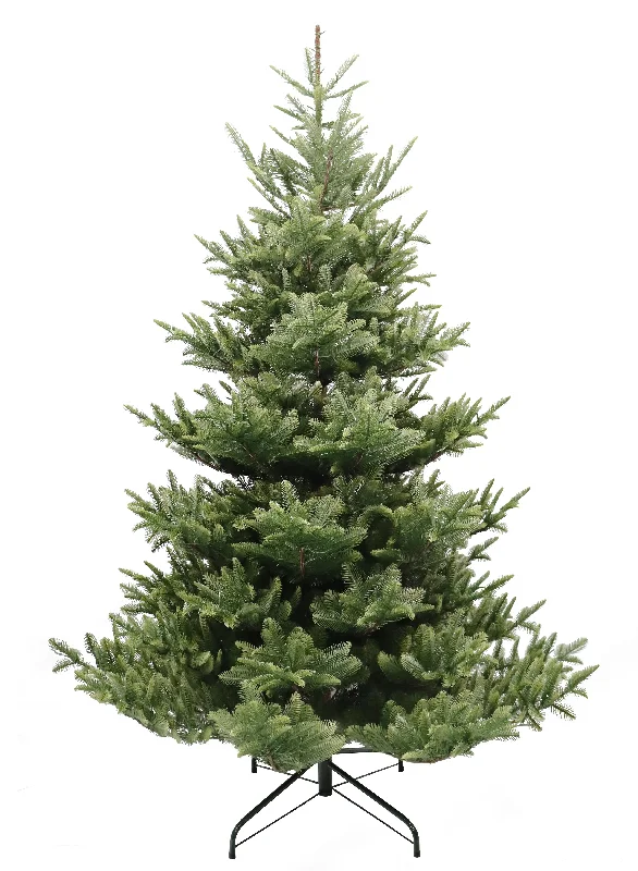 Puleo 6ft Iowa Fir Life-Like Artificial Christmas Tree