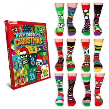 United Oddsocks 12 Days of Christmas Advent Calendar