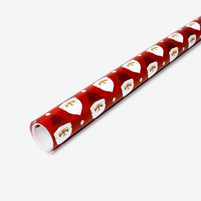 400 cm Wrapping paper - Santas